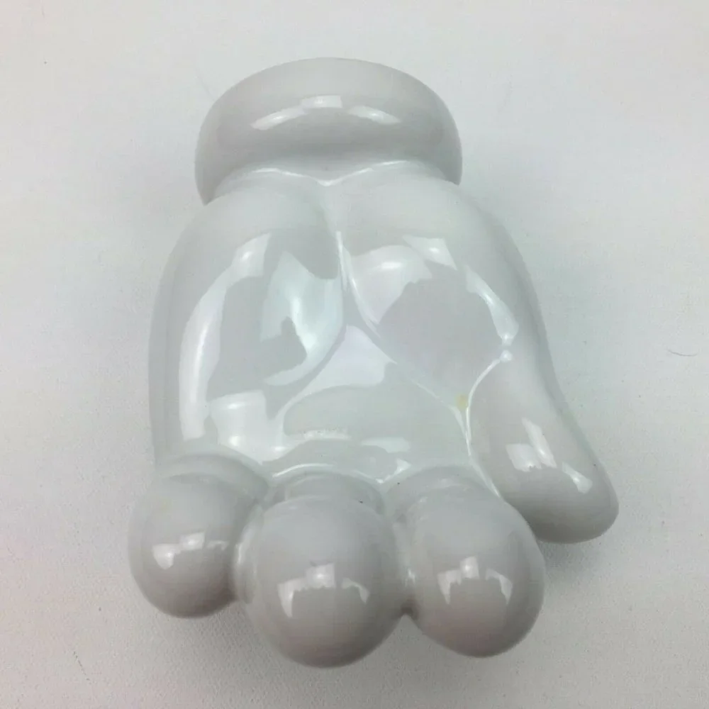 Disney Scattered Mickey Mouse Parts White Hand Glove Soap Dish Hardware Included